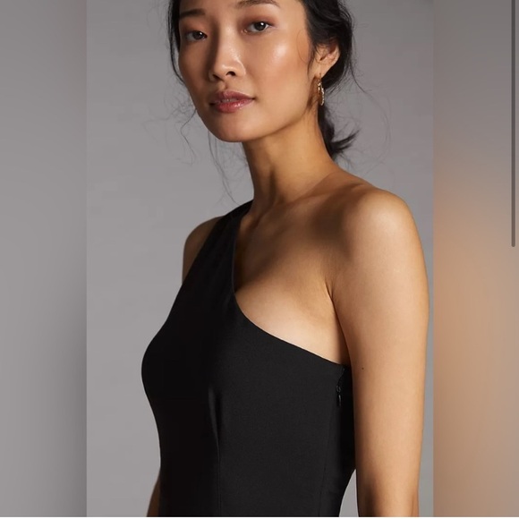 Hutch one shoulder fringe asymmetric dress - Picture 3 of 12